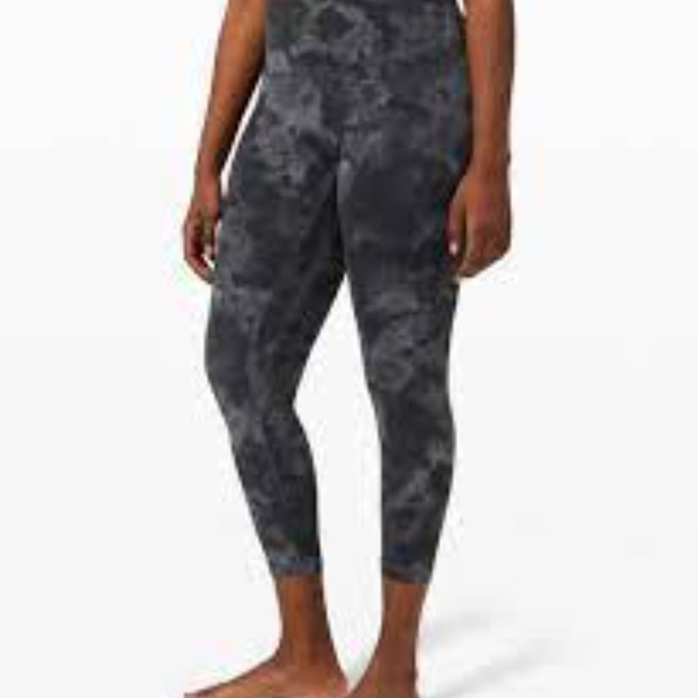 NWT lululemon Align HR Pant 25. Sizes 8 & 12. Diamond Dye Pitch/Graphite Grey - Picture 10 of 10